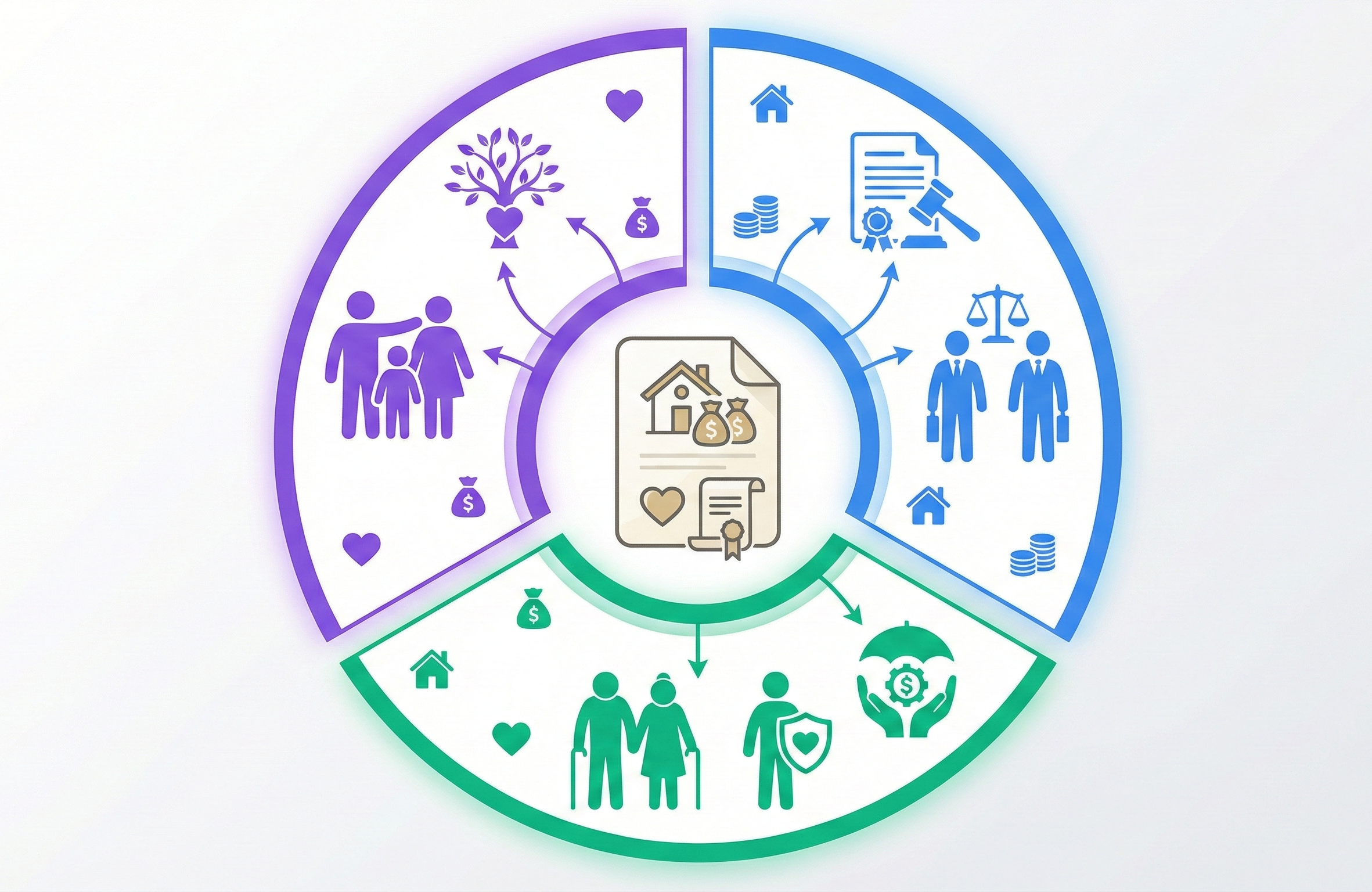 מוטבים, יורשים ושארים: מה ההבדל?